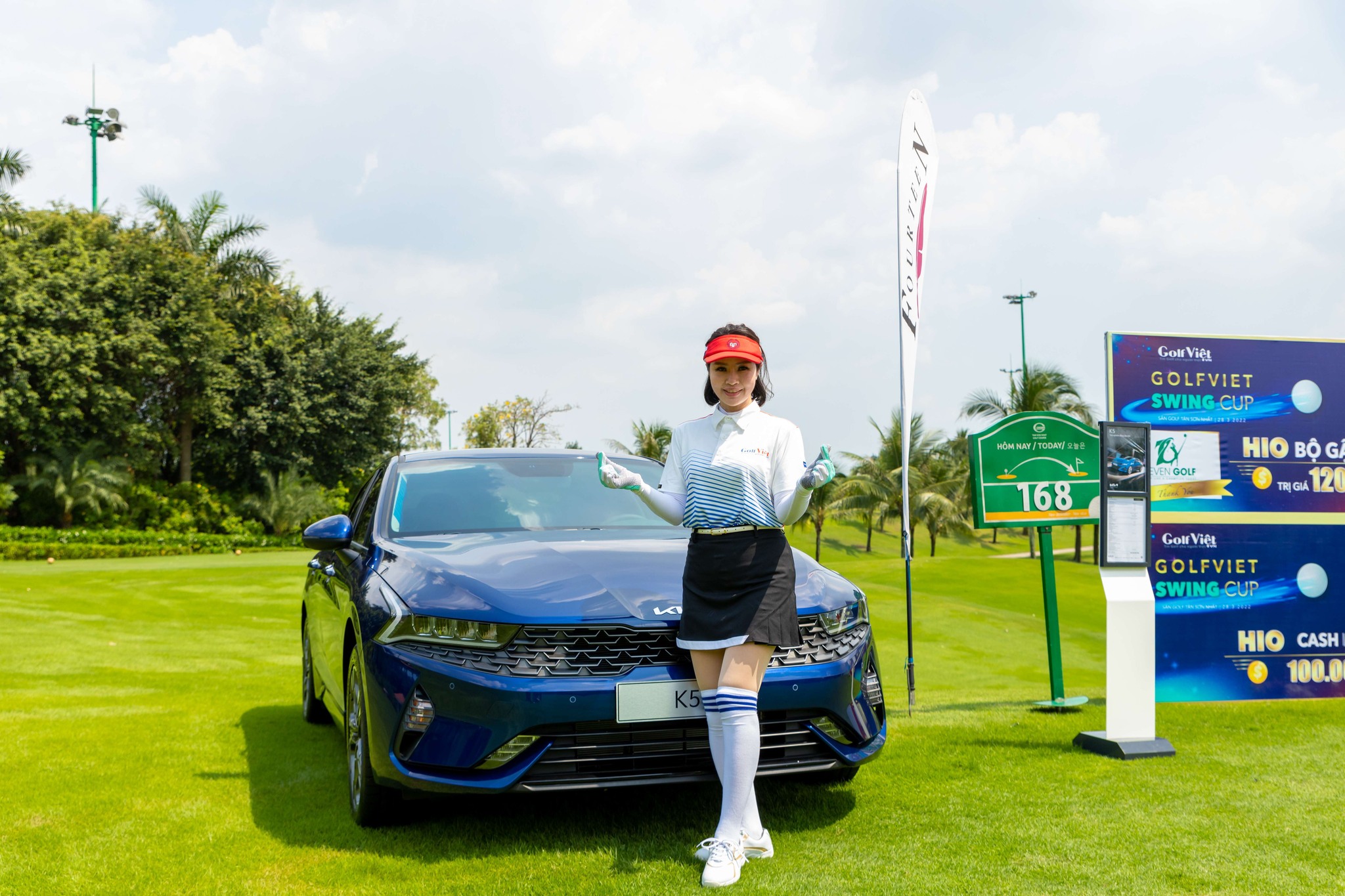 Kia K5 và dấu ấn tại giải “Golf Việt Swing Cup 2022”